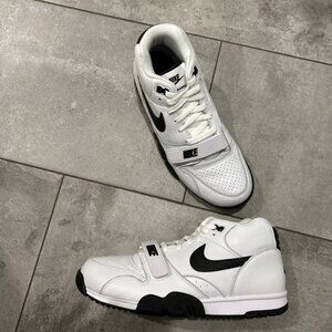 Nike Air Trainer 1 Sneaker Men's Size 11 White/ Black FB8066-100